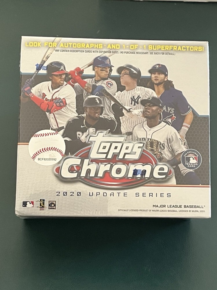 2020 Topps Chrome Update Mega Box