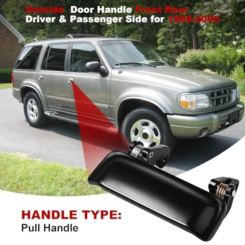 Outside Exterior Door Handle Front Rear Driver Side & Passenger Side