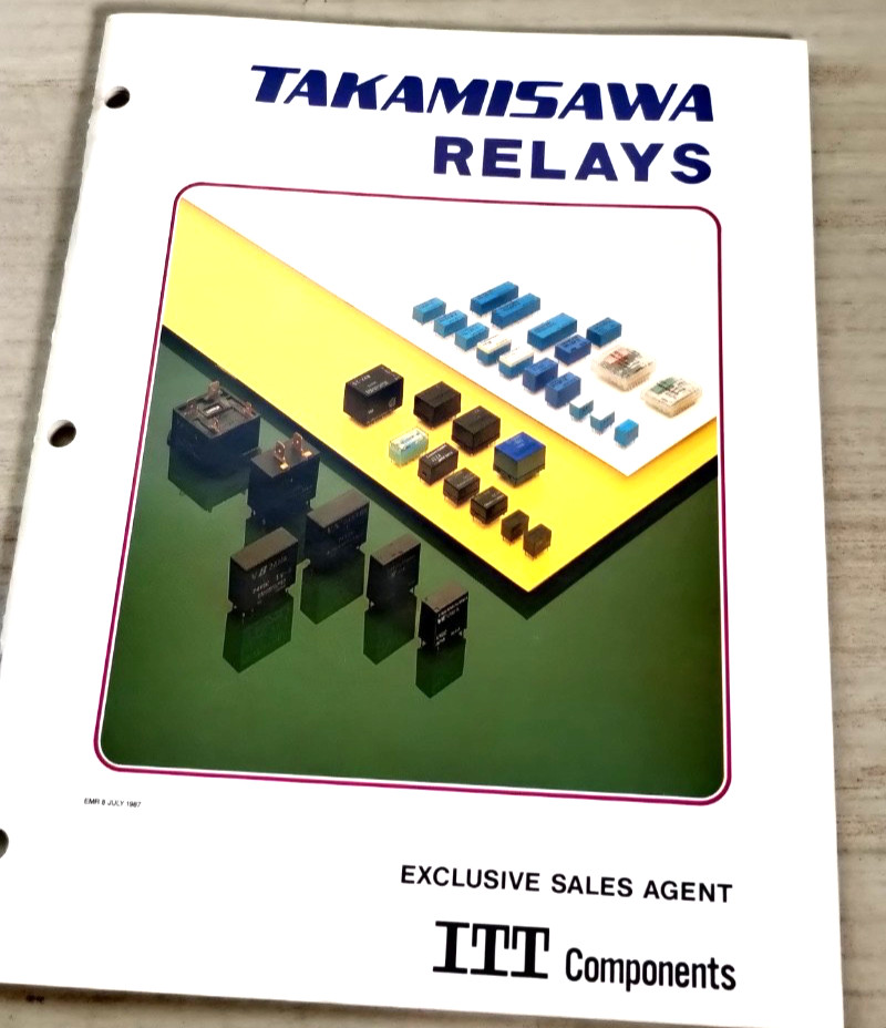 1987 TAKAMISAWA RELAYS   catalog C2