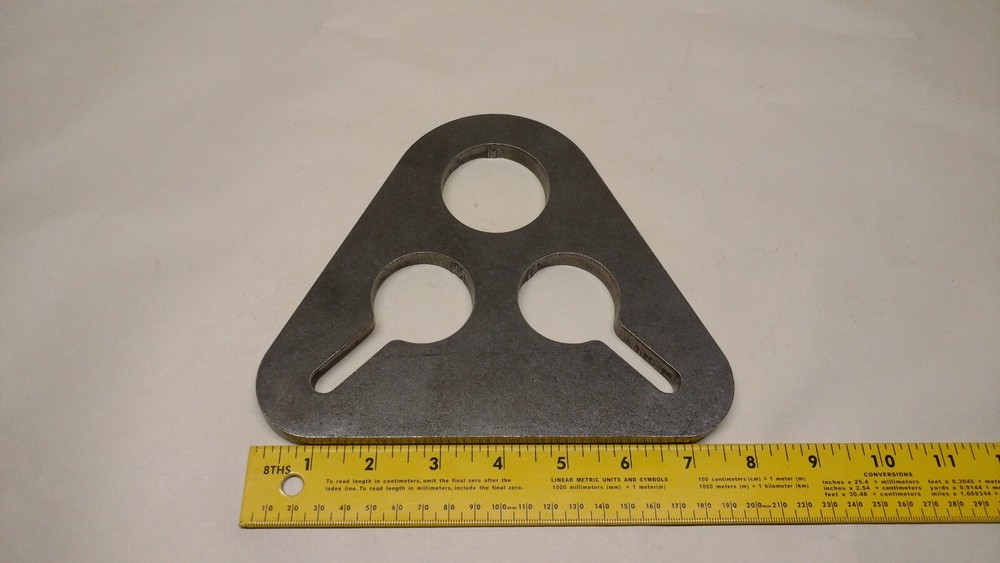 3/8" LOAD LEVELING EYE - D-RING - SHACKLE MOUNT - TRAILER TIE DOWN - PULL EYE