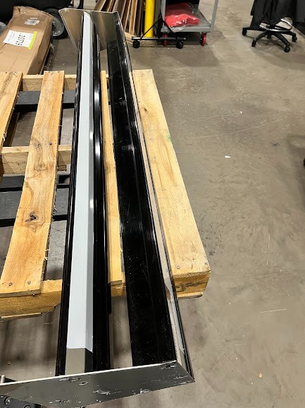 Regency Spec Line 60" Stainless Steel Double Tier Speed Rail - Missing Hardware