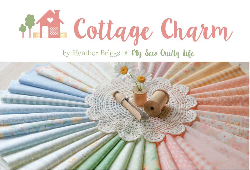 COTTAGE CHARM Moda My Sew Quilty Life Charm Pack
