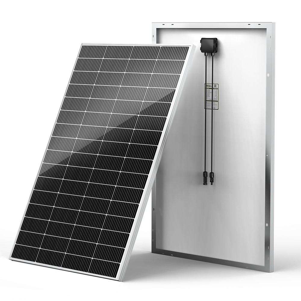 HQST 400W 2PCS 200W Compact N-Type Solar Panel | 25.4% Efficiency, 14.5% Lighter
