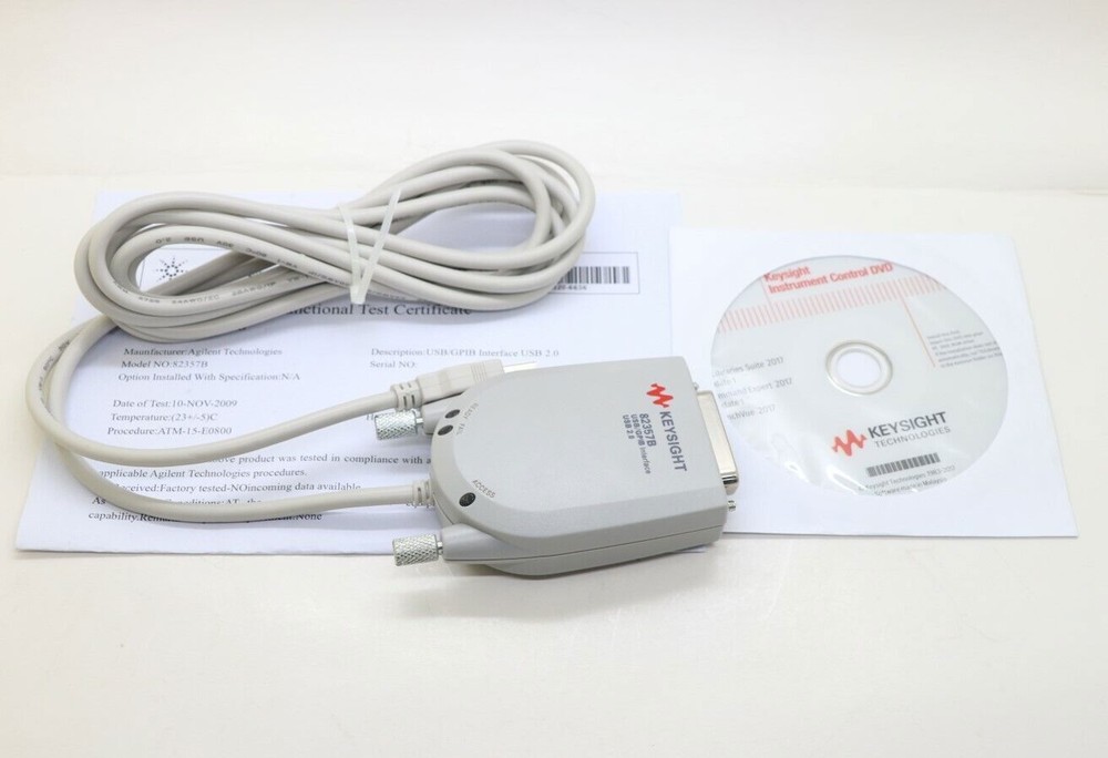 82357B USB-GPIB Interface USB 2.0 to GPIB Adapter Controller IEEE 488 with CD