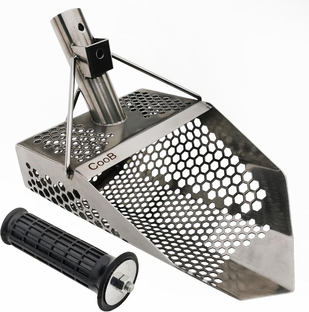 Metal Detecting Scoop Stainless Beach Dig Tool