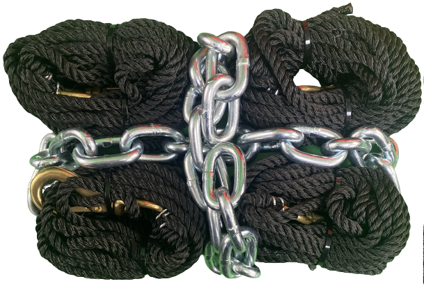 Crabbing Anchor Line (Black)