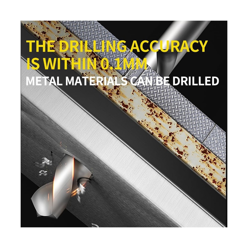 Drill Bits Sharpener, 3-20mm Grinding Machine, Lip Relief Angle & 95°-135&#