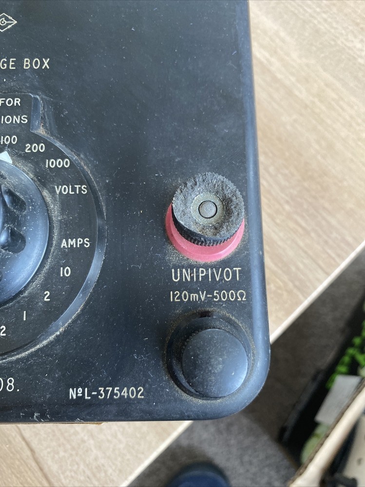 Cambridge Instruments A.C Range Box - Not tested