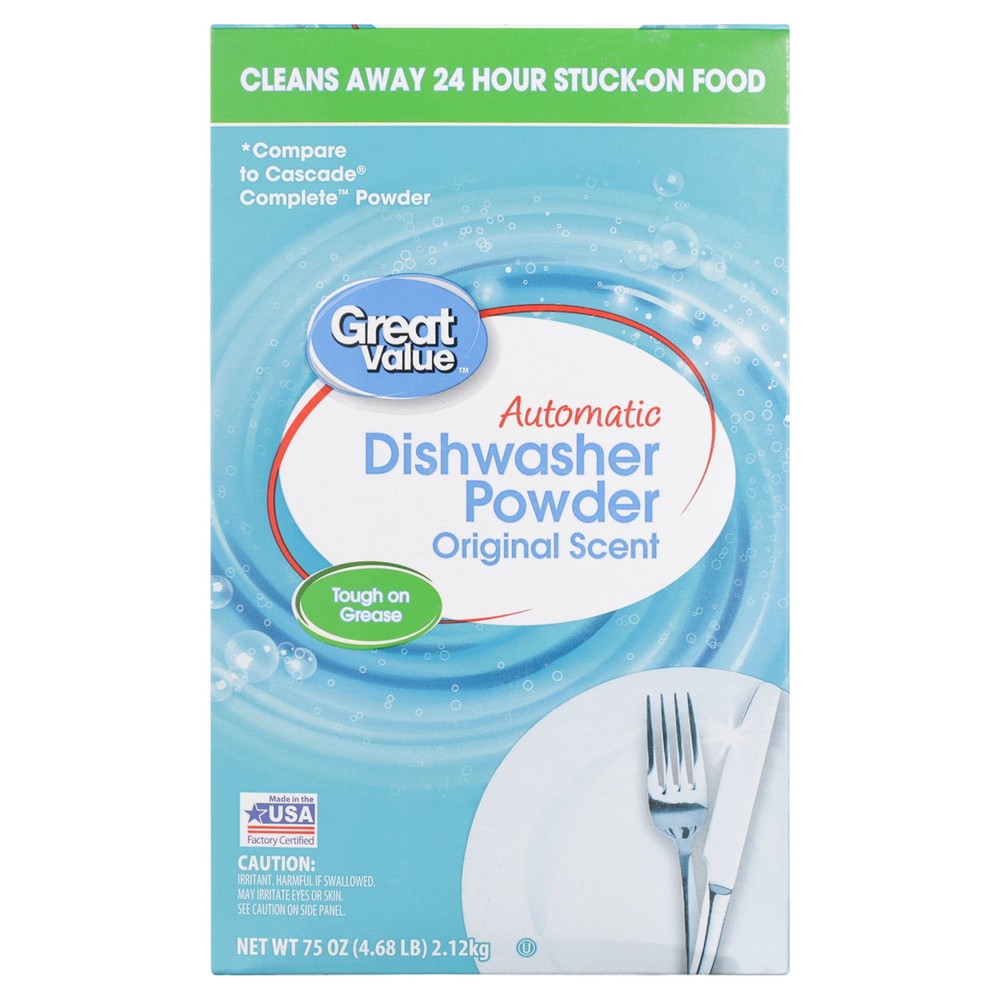(3 pack) Automatic Dishwasher Powder, Original Scent, 75 oz, 1 Count