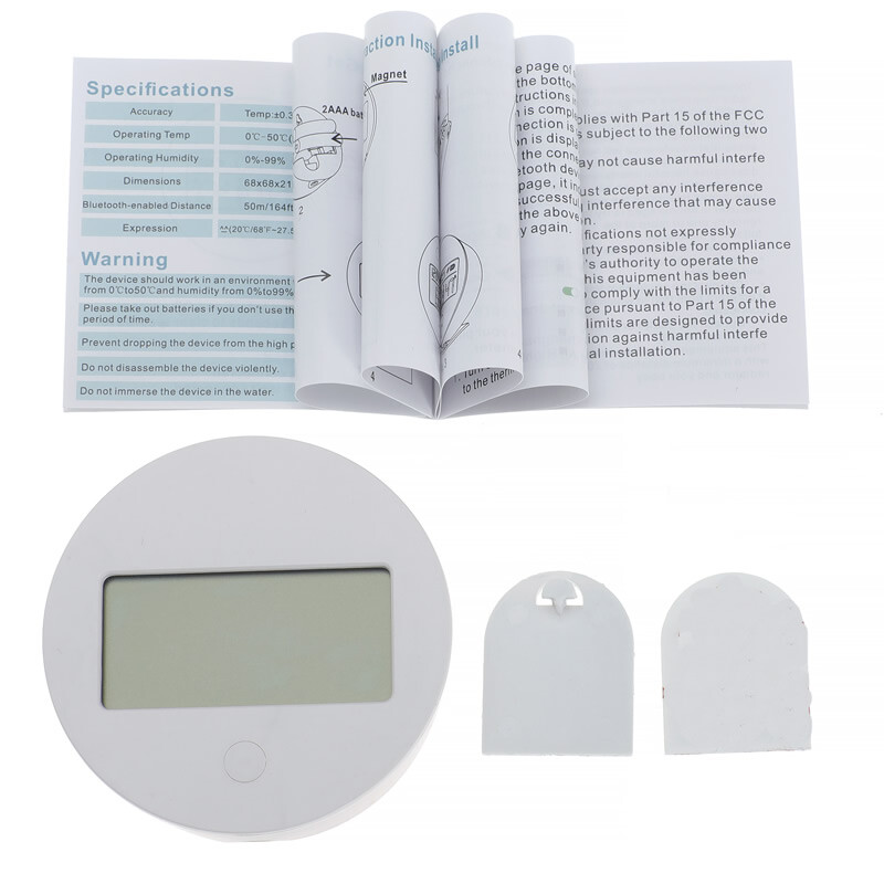 Smart Temperature Humi Sensor Meter Wireless Digital Hygrometer Thermometer