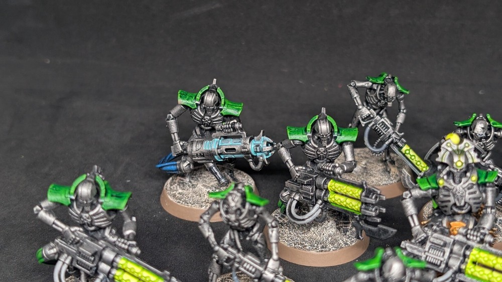 Necron Kill Team - Warhammer 40k painted