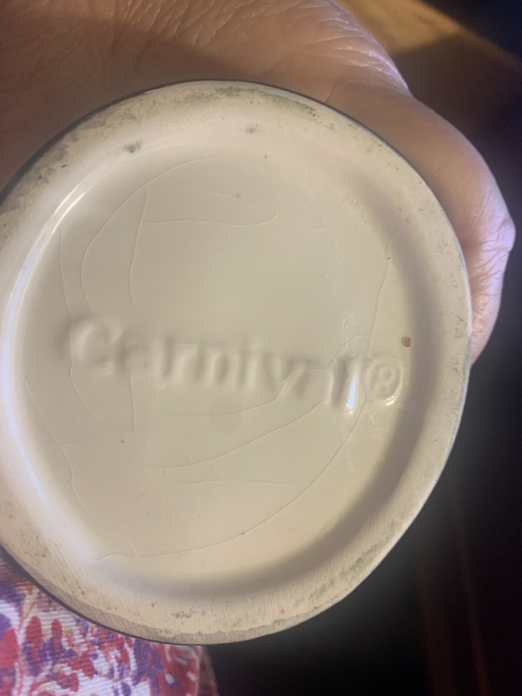 carnival cruise ceramic penguin vase