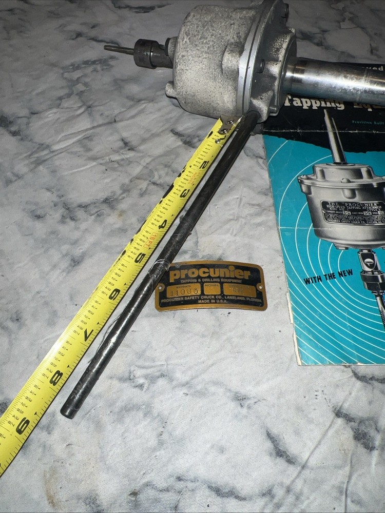 Procunier Model 1 Series 110063 Style E Tapping Head