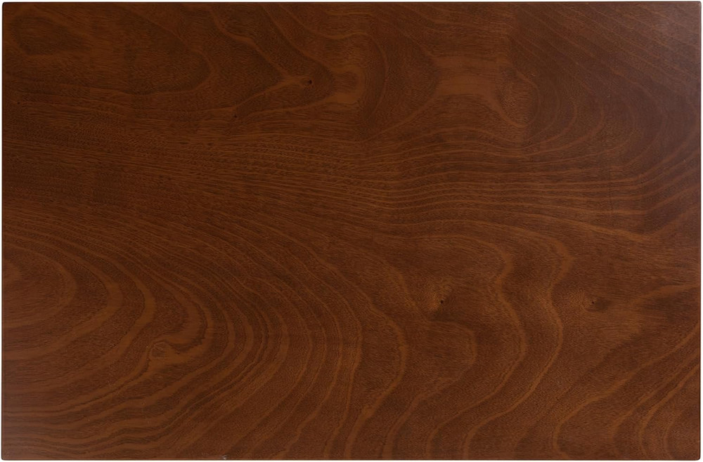 Eveline Walnut Brown Dining Table - Chic & Versatile Design for Any Space