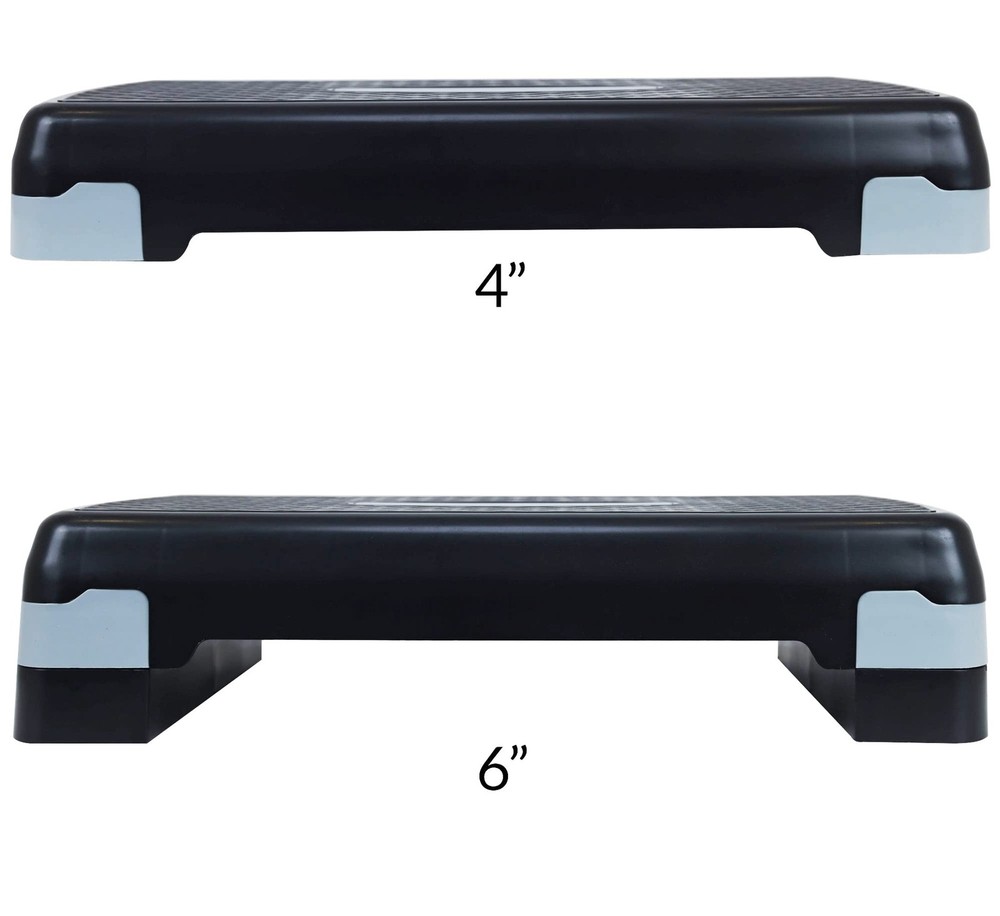 Adjustable Workout Aerobic Stepper Step Platform Trainer, 27-Inch, Multiple C...