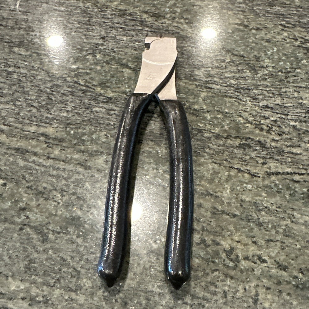 Snap-On 388acf 8" vector edge high leverage diagonal cutter black READ