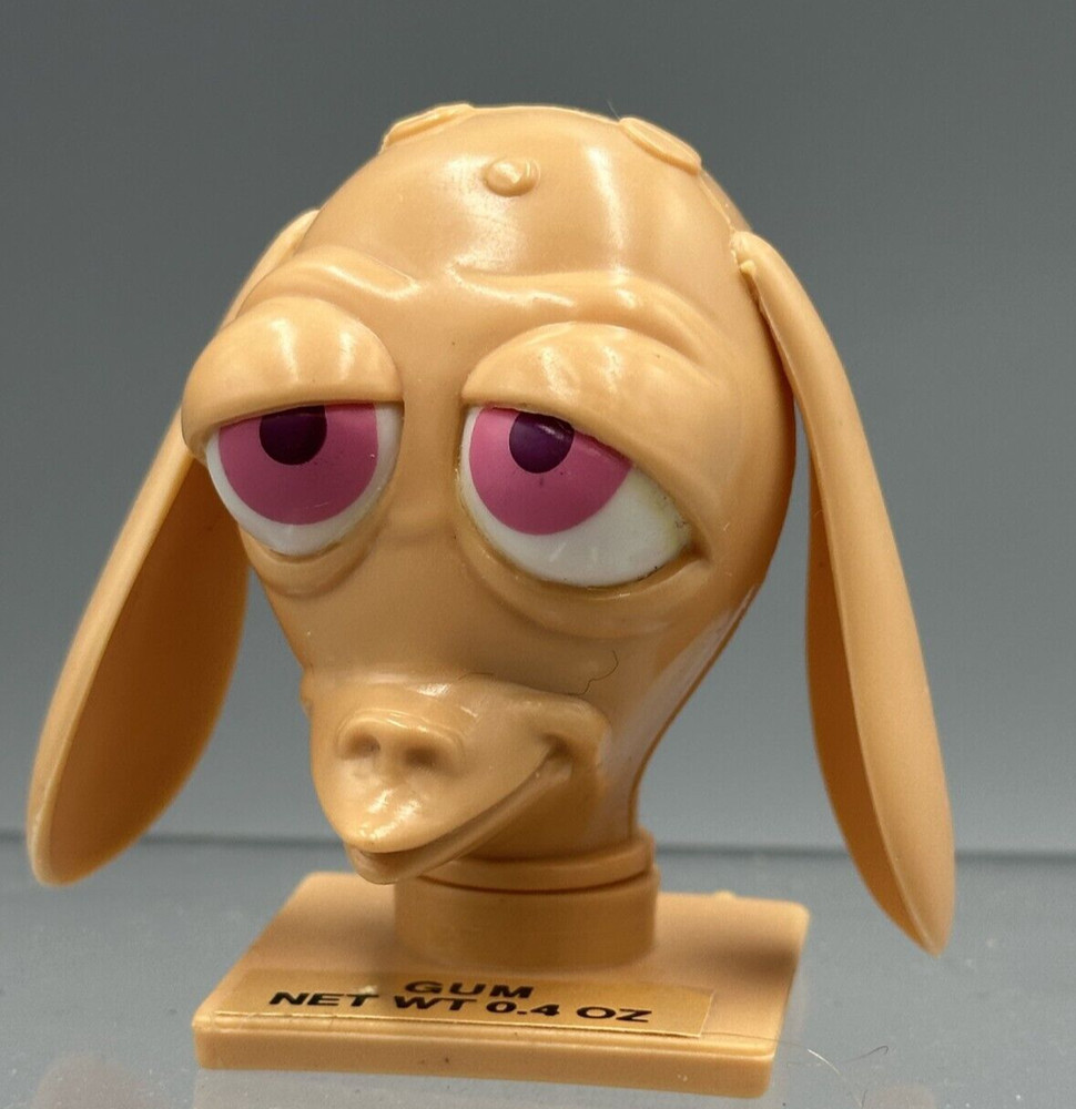 1993 Full REN & STIMPY Topper CANDY CONTAINER Vintage TOPPS Nickelodeon