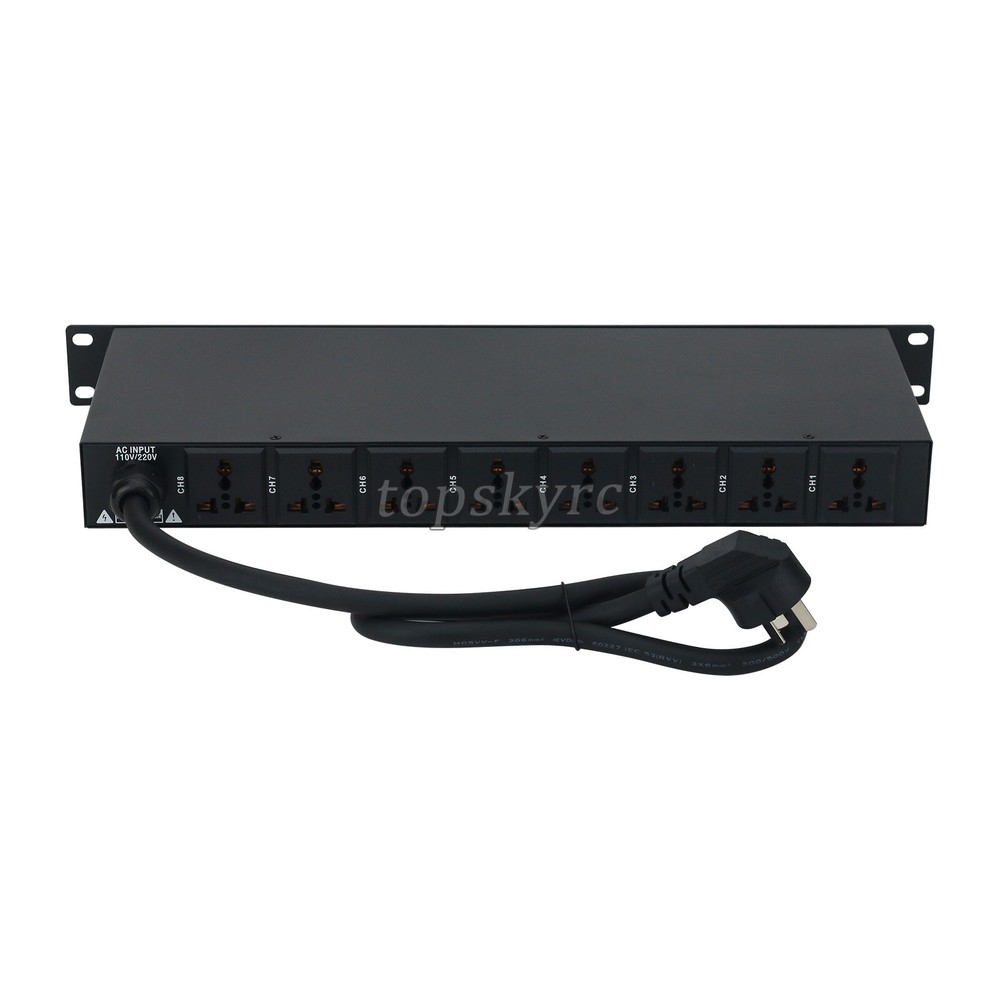 8CH Power Sequencer Controller Sequence Stage Manager Support Voltage Display