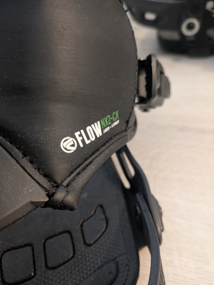 Flow NX2-CX Snowboard Bindings Mens Large 2019. Only used once!!
