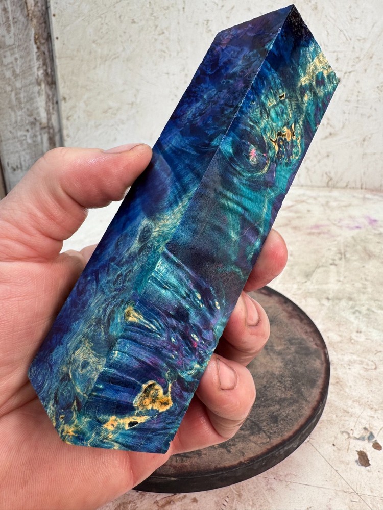 Stabilized Box Elder Burl Turning Blank | Duck Game Call | SBEB 1247