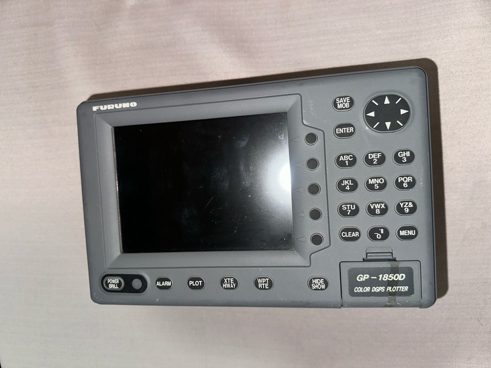 Furuno GP-1850D GPS Chartplotter Display (TESTED)