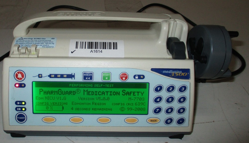 Smiths Medfusion 3500 Infusion Pump