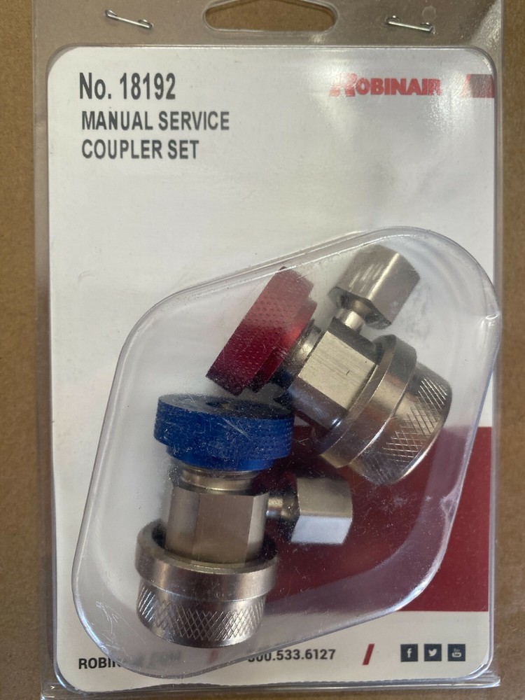 AC Air Condition QUICK COUPLER Adapter High and Low Manifold Quick Connect