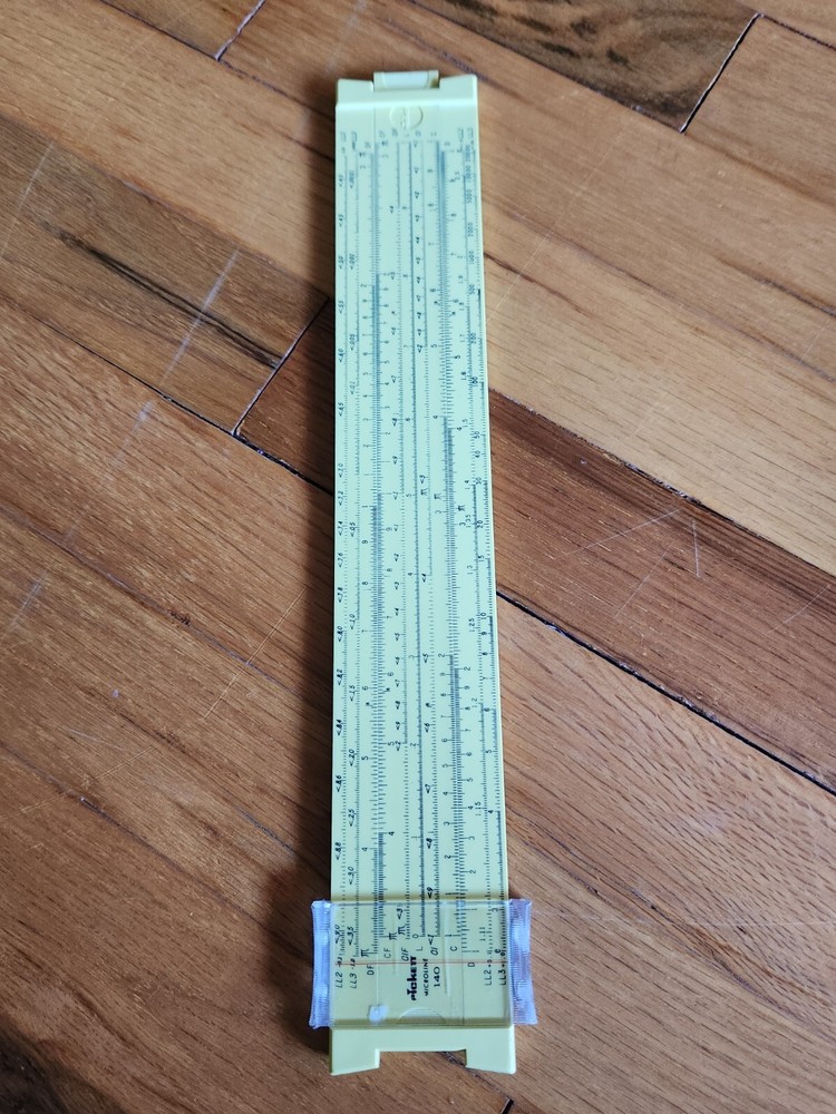 Pickett Microline 140 Slide Rule