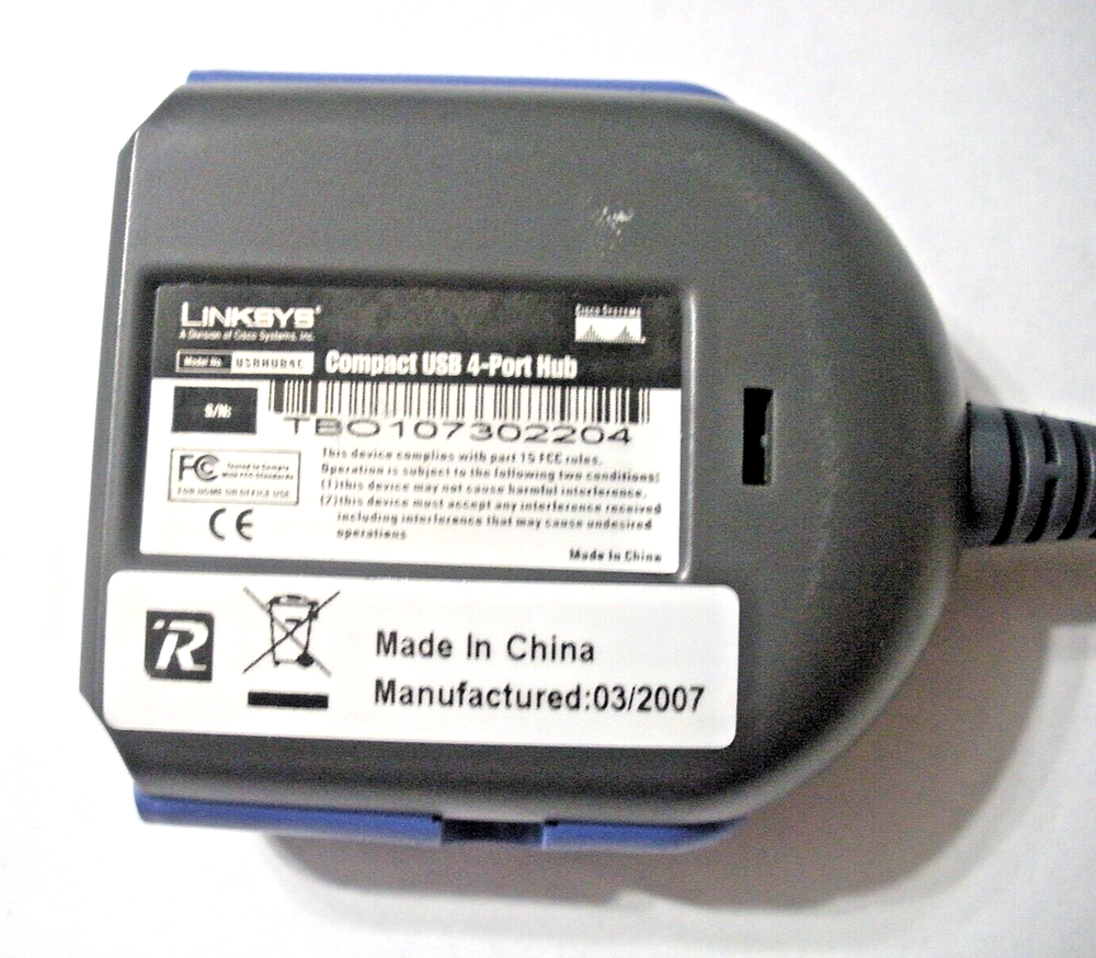 LINKSYS Compact USB 4-Port Hub