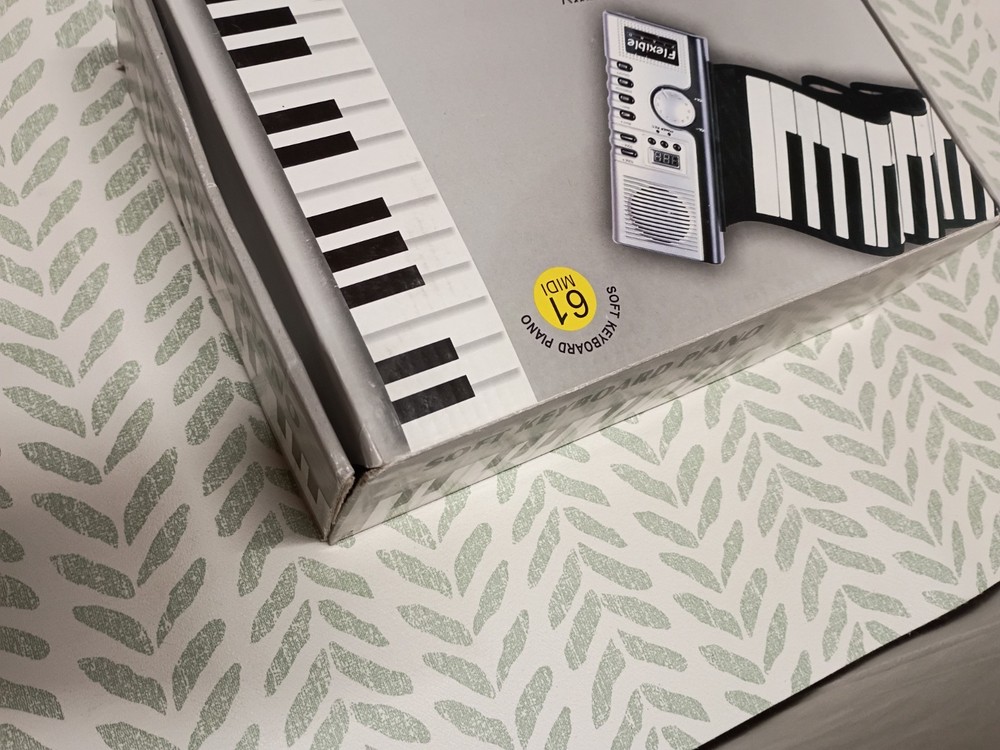 Hand Roll Soft Keyboard Piano - 61 Midi