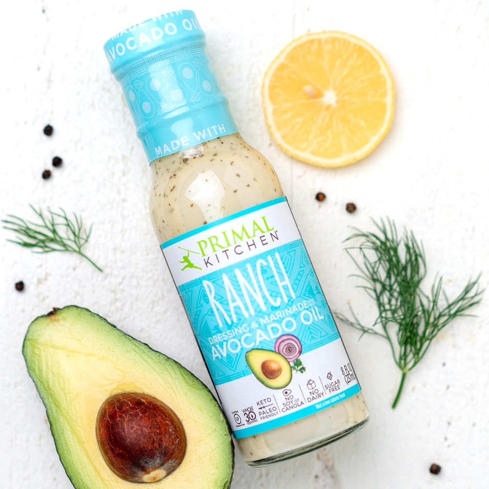 Ranch Dressing, Caesar Dressing, and Green Goddess Dressing & Marinade, Made wit