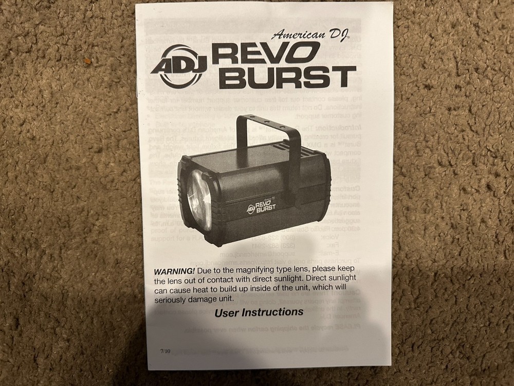 ADJ American DJ Revo Burst