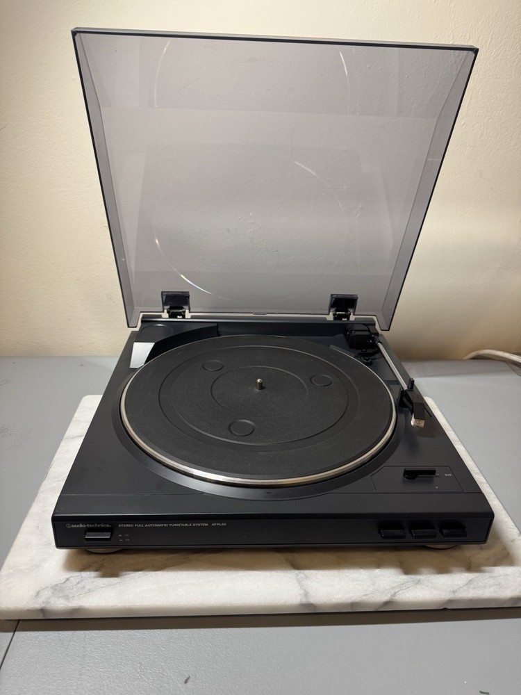 AUDIO-TECHNICA AT-LP2D USB STEREO TURNTABLE RECORD PLAYER Tested And Working!