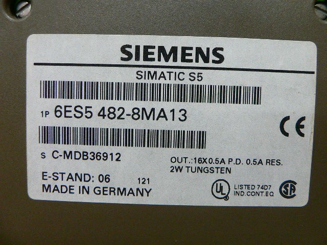 Siemens 6Es5 482-8Ma13 I/O Module