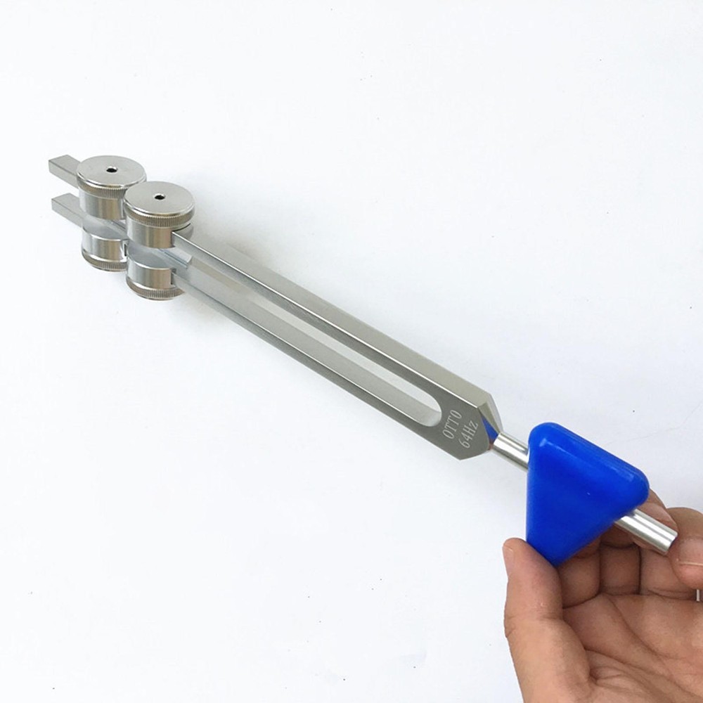64Hz Tuning Fork with Silicone Triangle Music Tuning Tool