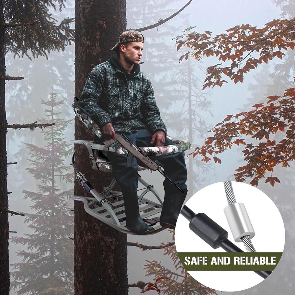 NICENICY Replacement Tree Stand Cables, 2PCS Cables for Black