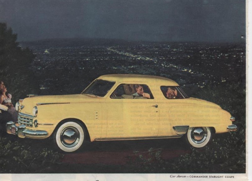 1949 Announcing New Studebaker Original Print Ad Commander Champion Land Cruiser