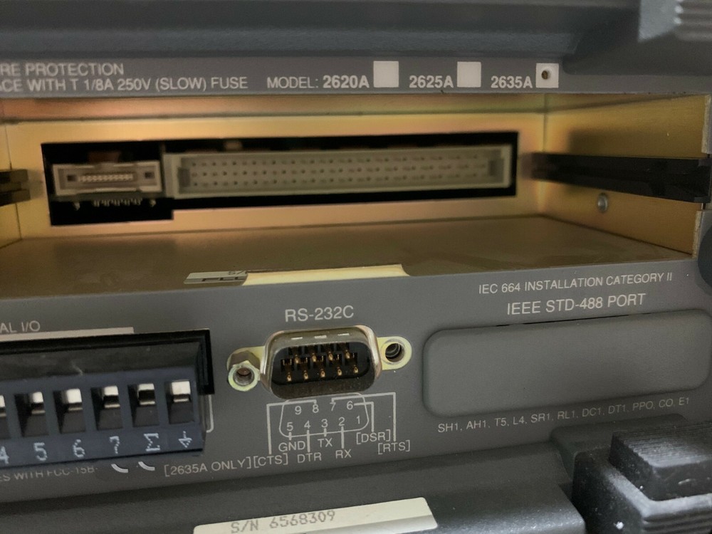 FLUKE 2635A HYDRA DATA LOGGER & INPUT MODULE 2620A-100