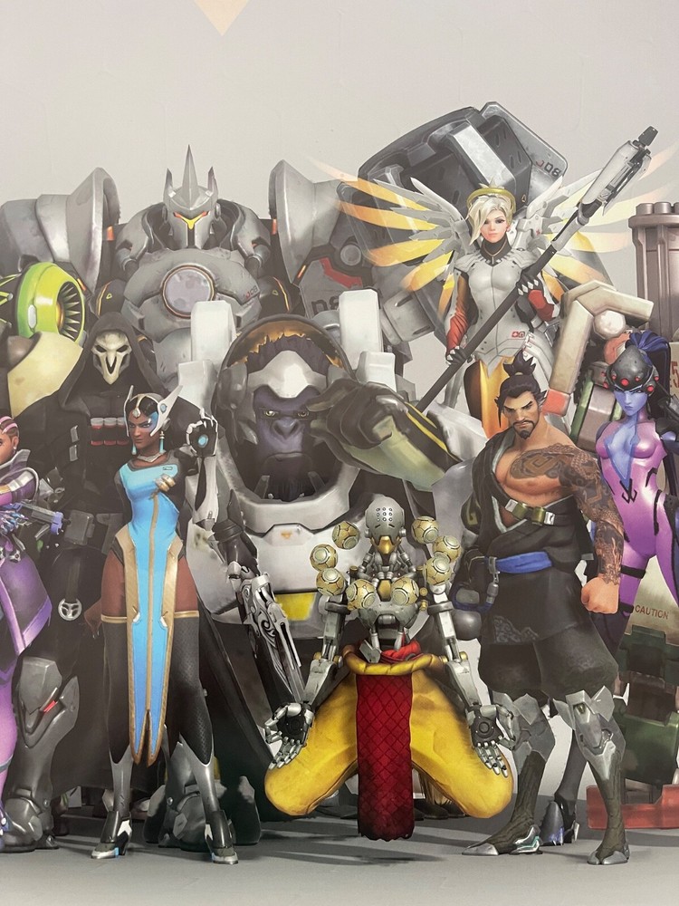 OVERWATCH, BLIZZARD, AUTHENTIC LICENSED 2018 POSTER