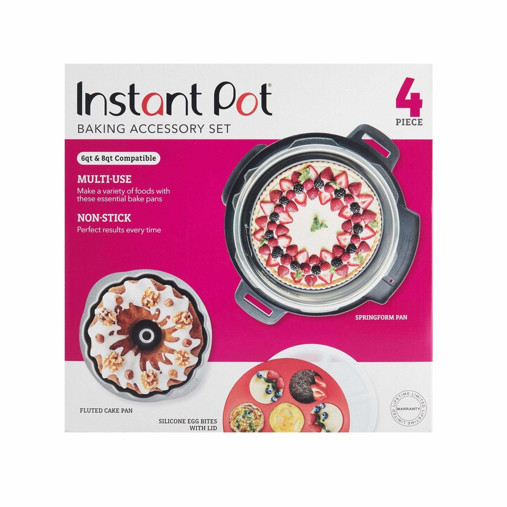 Instant Pot Official 4-Piece Baking Accessory Set