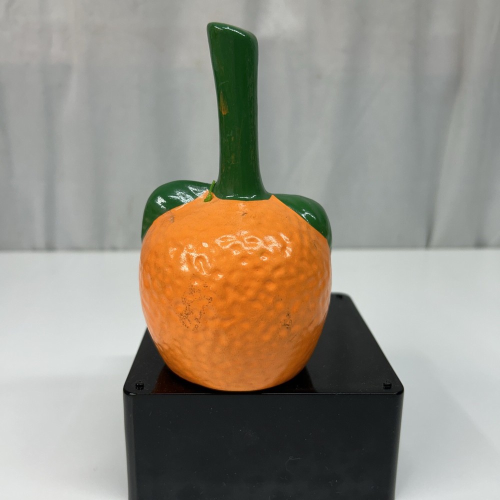 Vintage Anthropomorphic Smiling Florida Orange Bell Souvenir EUC!!