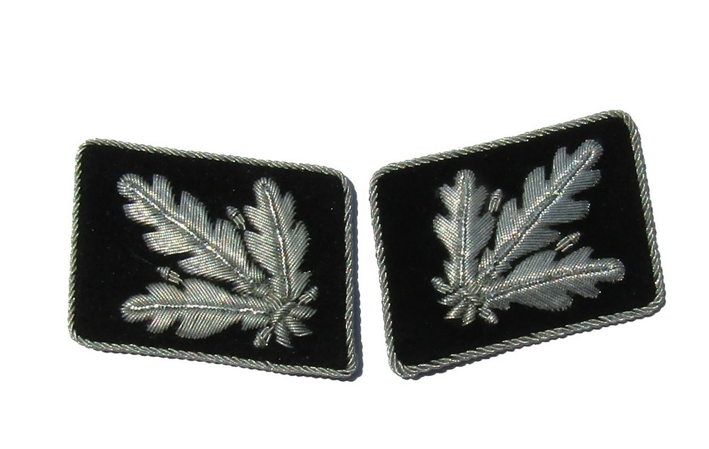German WW2 Elite Unit Brigadefuhrer Collar Tabs