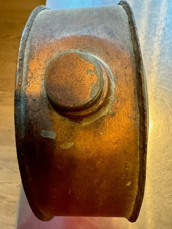 Hand Painted Old Canteen 9"
