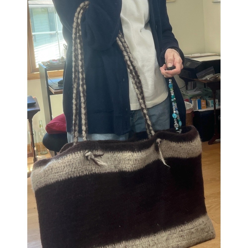 HUGE Oversized Wool Tote (3182)