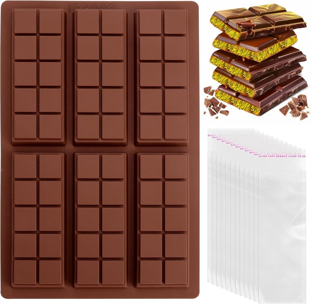 Chocolate Bar  Deep, Silicone Thi Chocolate Bar  for