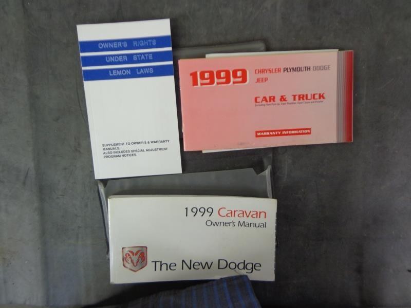 1999 CARAVAN OWNERS MANUAL
