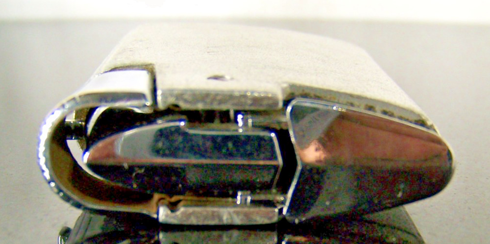 VINTAGE RONSON TORNADO LIGHTER ORIGINAL CASE -GERMANY