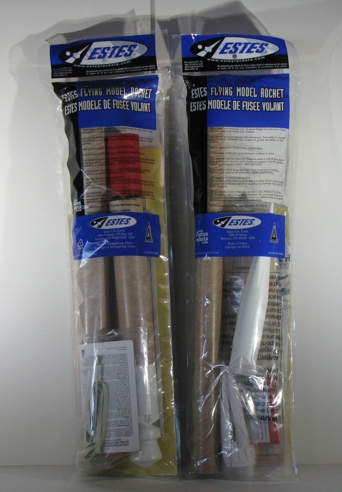 Estes 3221 QCC Explorer 1250 Interceptor Model Rocket Bundle