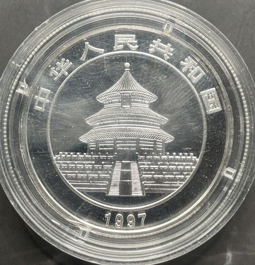 1997 5 Yuan Colorized Silver Coin #94
