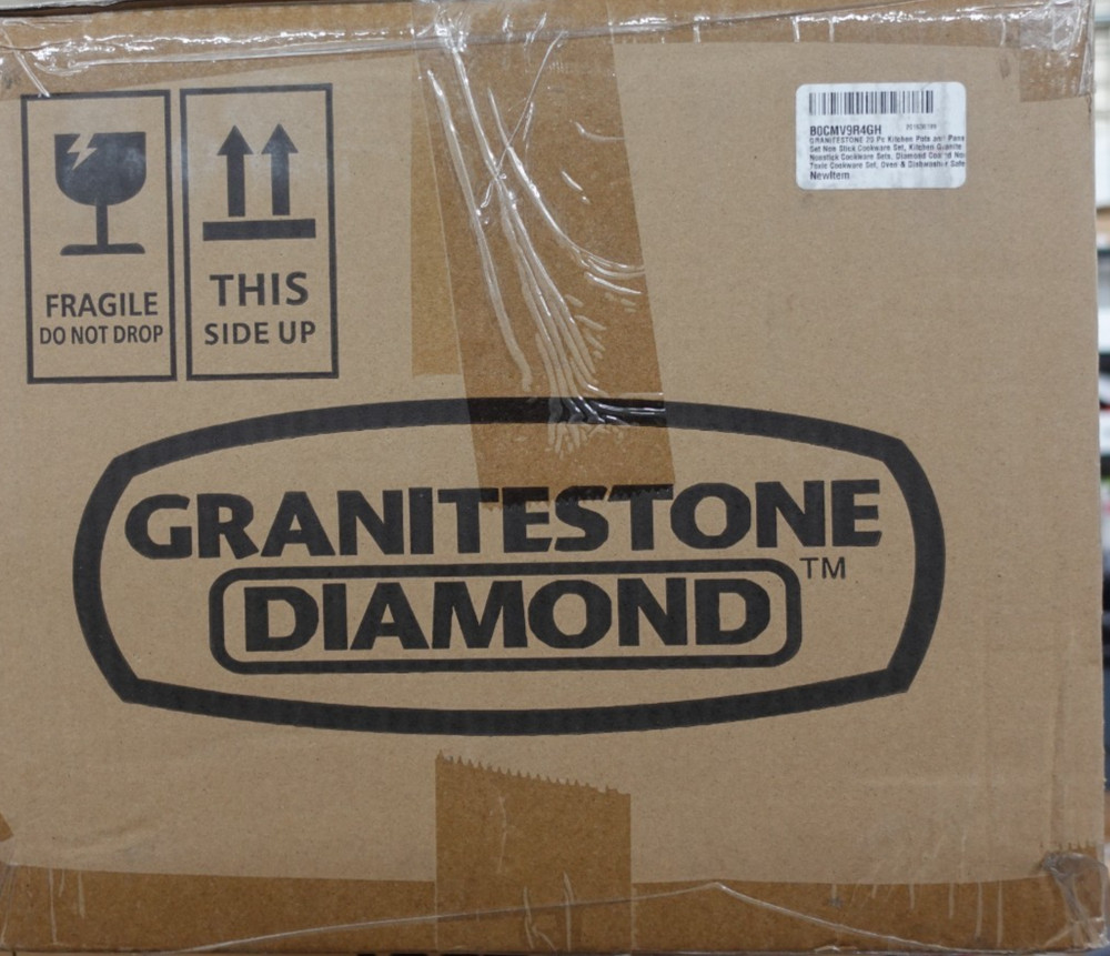 Granitestone Diamond 20 Pc Heavy Duty Triple Layer Nonstick